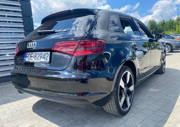 Audi A3 cena 47900 przebieg: 199000, rok produkcji 2015 z Borne Sulinowo małe 154